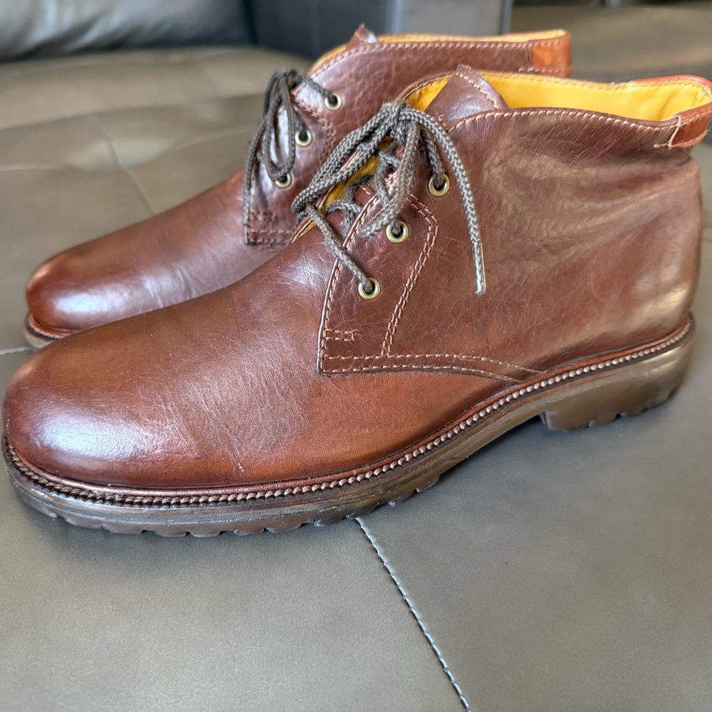 Trask Men's Chukka Boots in Rich Brown